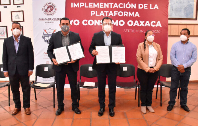 La iniciativa del Ayuntamiento de Oaxaca de Juárez agrupa a más 300 empresas.