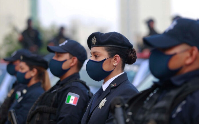 Fuerza de Reacción de la Policía Metropolitana atenderá zonas de alta peligrosidad en Guadalajara, Jalisco. Foto tomada del Twitter @SSeguridadJal.