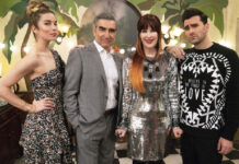 El programa ‘Schitt's Creek’ está nominado a un premio Emmy a la mejor serie de comedia. Foto Ap.