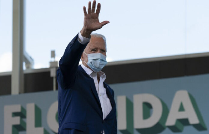 Joe Biden sigue en campaña a menos de un mes de las elecciones presidenciales Estados Unidos. Foto Ap.