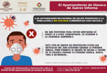 No es recomendable el uso de cubrebocas o mascarillas con válvulas pues no son efectivas para evitar contagios de COVID-19 a nivel comunitario.