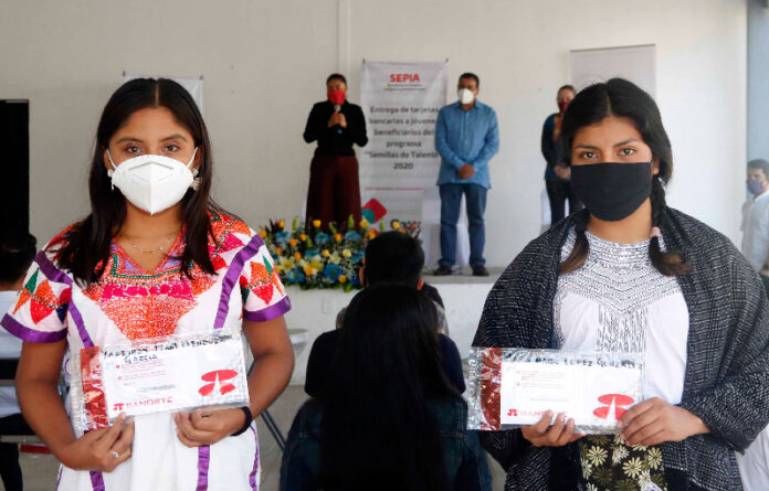 183 estudiantes reciben apoyos económicos, otorgados por el programa “Semillas de Talento 2020” de la Secretaría de Pueblos Indígenas y Afromexicano (SEPIA).