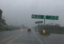El SMN informó que continuarán las fuertes lluvias en Campeche, Tabasco y Yucatán. Foto tomada del Twitter @GobYucatan.