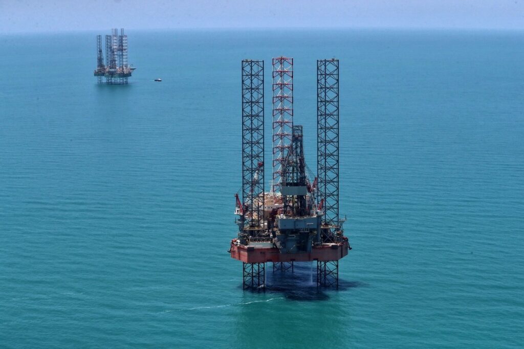 Plataforma Jap Driller en Ciudad del Carmen, Campeche. Foto: Marco Peláez/Archivo.